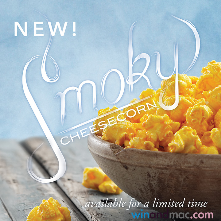 Garrett Popcorn Shops Smoky Cheese Corn