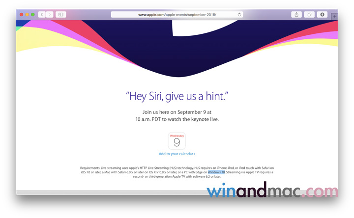 Apple Event Hey Siri, Give Us A Hint