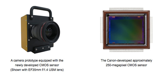 Canon感應器