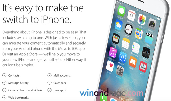 Switch To iPhone Apple