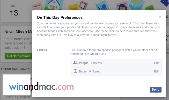 Facebook On This Day