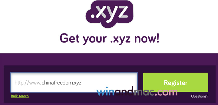 .xyz域名