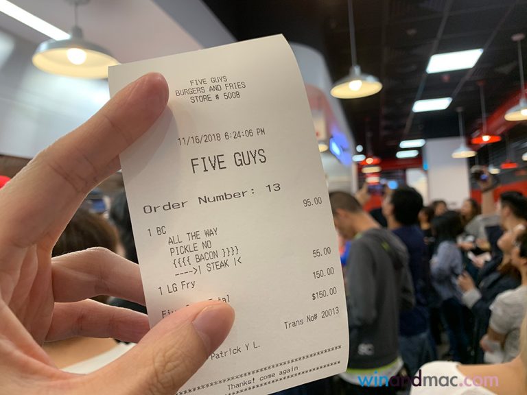 Five Guys首間香港店未開就入去試 真。把薯條和漢堡包推至另一個層次？！ 視麥媒體